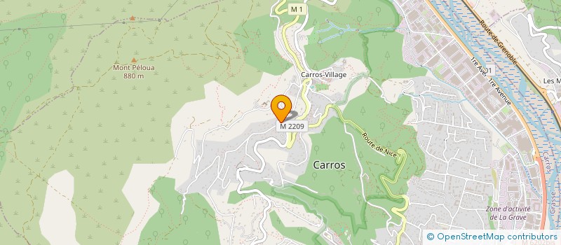 localisation de l'entreprise SCI CLEMAX à CARROS