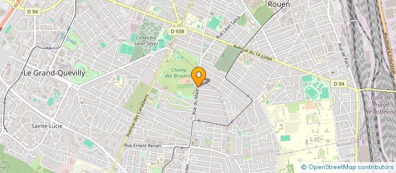 localisation de l'entreprise SCI CLEMAX  SAINT-ETIENNE-DU-ROUVRAY