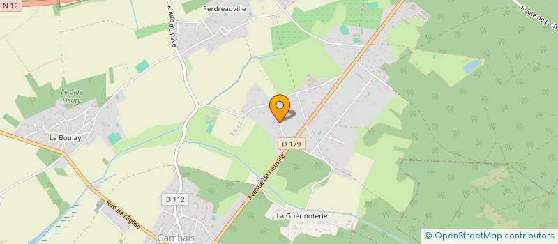 localisation de l'entreprise SCI CLEMCLA  GAMBAIS