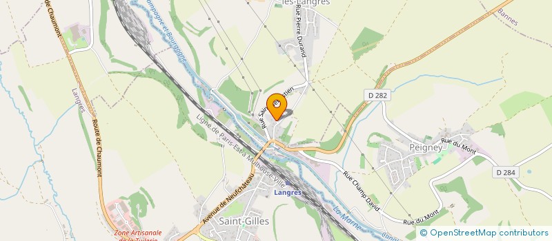 localisation de l'entreprise SCI CLEMENBT FP à CHAMPIGNY-LES-LANGRES