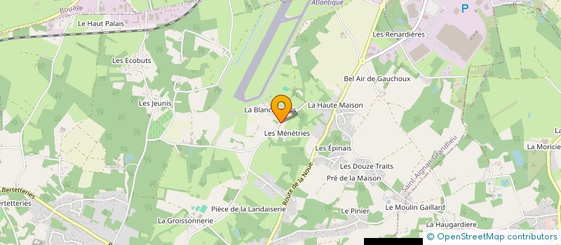 localisation de l'entreprise SCI CLEMENCE  SAINT-AIGNAN-GRANDLIEU