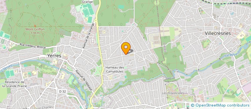 localisation de l'entreprise SCI CLEMENCE  YERRES