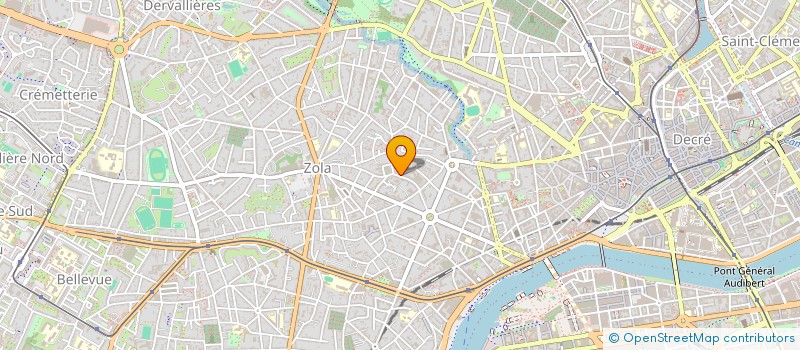 localisation de l'entreprise SCI CLEMENCE ROYER  NANTES