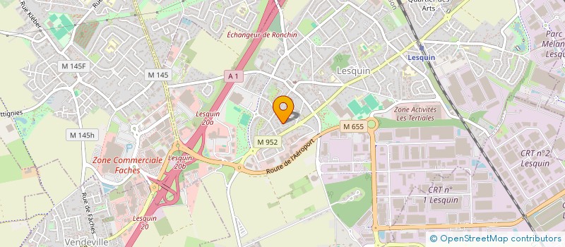 localisation de l'entreprise SCI CLEMENCEAU 17 à LESQUIN