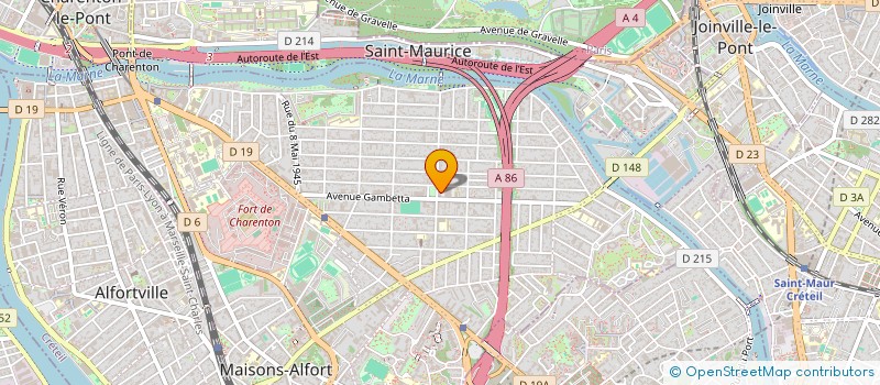 localisation de l'entreprise SCI CLEMENCEAU à MAISONS-ALFORT