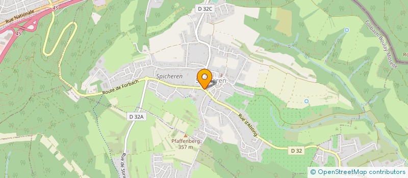 localisation de l'entreprise SCI CLEMENCEAU  SCHNECK