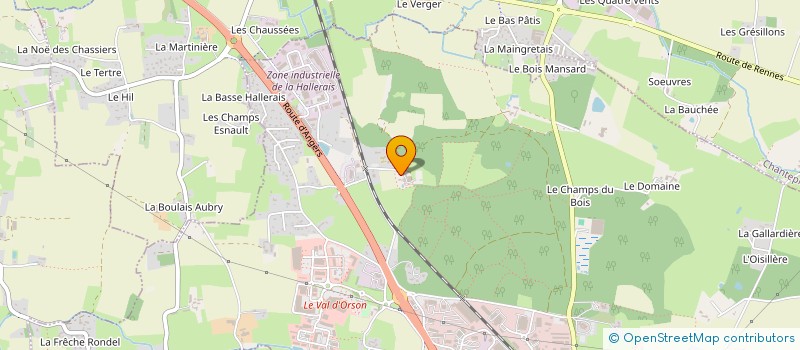 localisation de l'entreprise SCI CLEMENCEAU  VERN-SUR-SEICHE