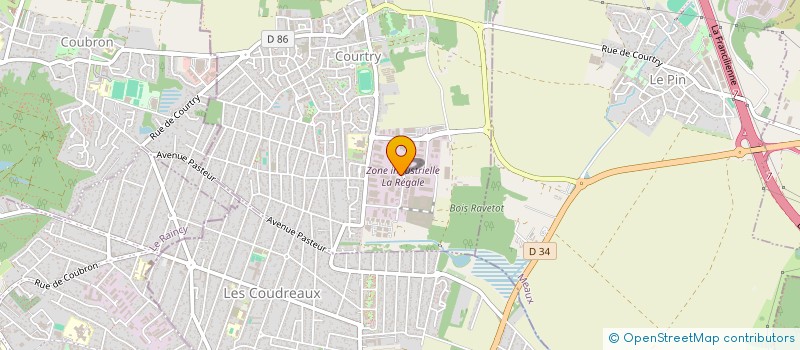 localisation de l'entreprise SCI CLEMENCEAU LIVRY 52 à COURTRY