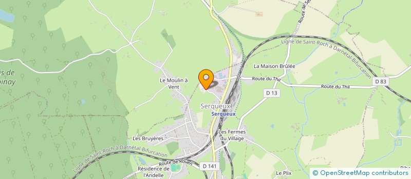 localisation de l'entreprise SCI CLEMENT  VANDRIMARE