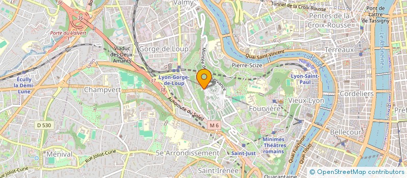 localisation de l'entreprise SCI CLEMENT 3869  LYON