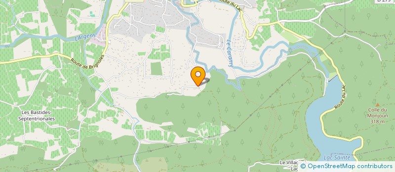 localisation de l'entreprise SCI CLEMENT  CARCES