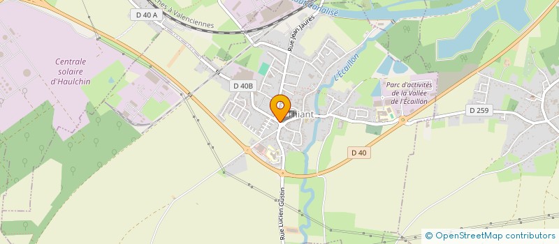 localisation de l'entreprise SCI CLEMENT  THIANT