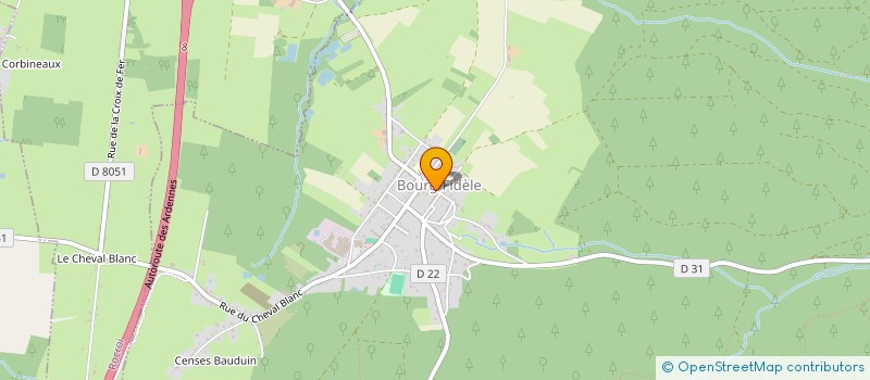 localisation de l'entreprise SCI CLEMENT  BOURG-FIDELE