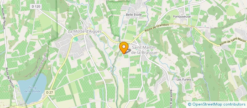 localisation de l'entreprise SCI CLEMENT  SAINT-MARTIN-DE-LA-BRASQUE