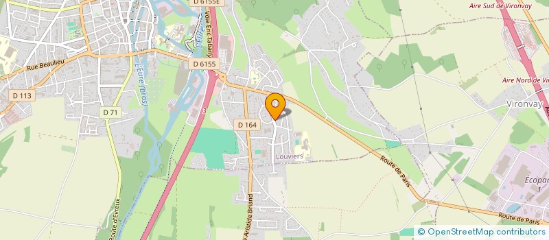 localisation de l'entreprise SCI CLEMENT à LOUVIERS