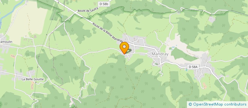 localisation de l'entreprise SCI CLEMENT  MANDRAY