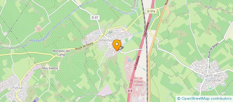 localisation de l'entreprise SCI CLEMENT  VILLEMOLAQUE