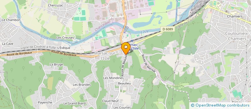 localisation de l'entreprise SCI CLEMENT  MARSAC-SUR-L'ISLE