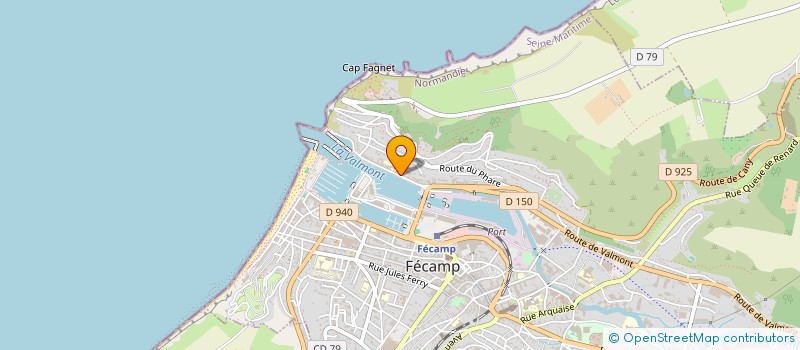 localisation de l'entreprise SCI CLEMENT ET ETIENNE LECUYER  FECAMP