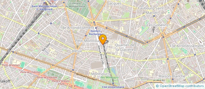 localisation de l'entreprise SCI CLEMENT FRERES  PARIS