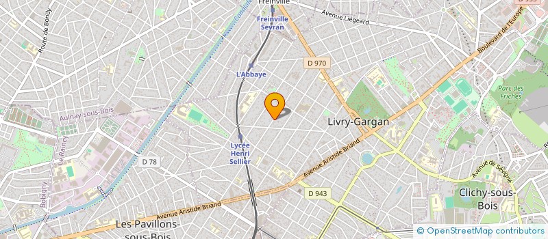 localisation de l'entreprise SCI CLEMENT INVEST  LIVRY-GARGAN