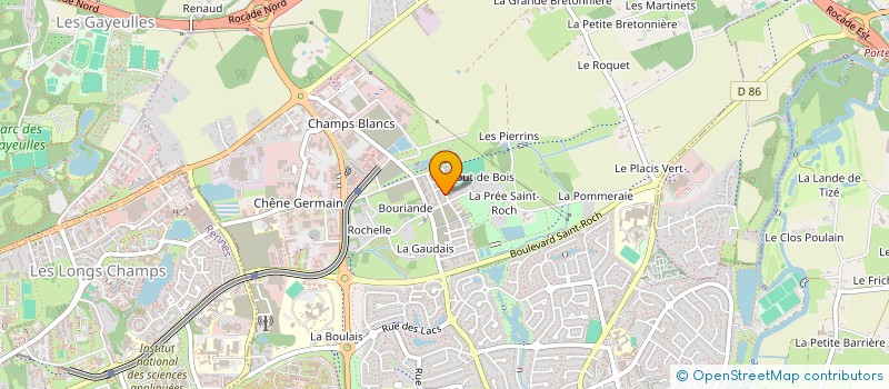 localisation de l'entreprise SCI CLEMENT-JEANNE à CESSON-SEVIGNE