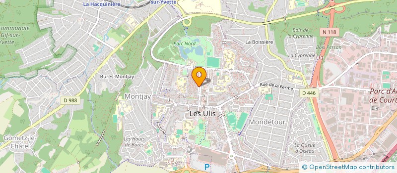 localisation de l'entreprise SCI CLEMENTE à LES ULIS
