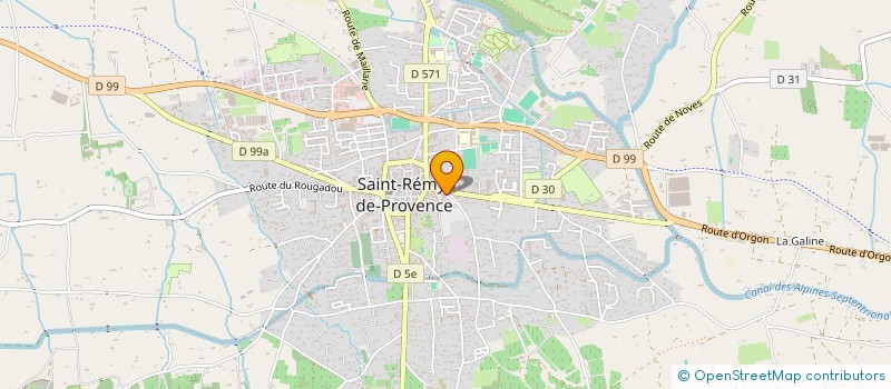 localisation de l'entreprise SCI CLEMENTINE  SAINT-REMY-DE-PROVENCE