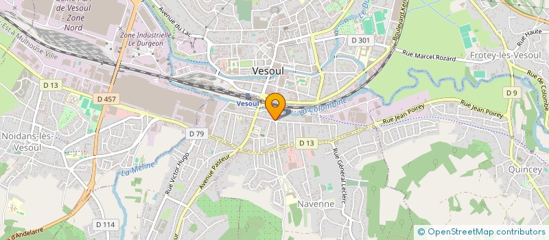 localisation de l'entreprise SCI CLEMENTINE à VESOUL
