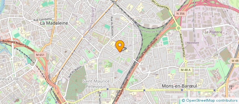 localisation de l'entreprise SCI CLEMENTINE à LILLE