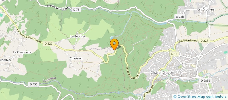 localisation de l'entreprise SCI CLEMENTINE  LOUBEYRAT