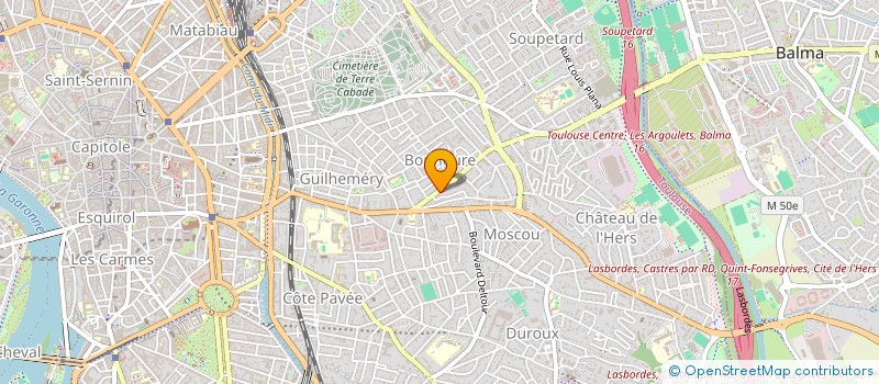 localisation de l'entreprise SCI CLEMENTINE à TOULOUSE