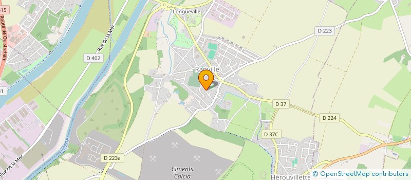 localisation de l'entreprise SCI CLEMENTINE  RANVILLE