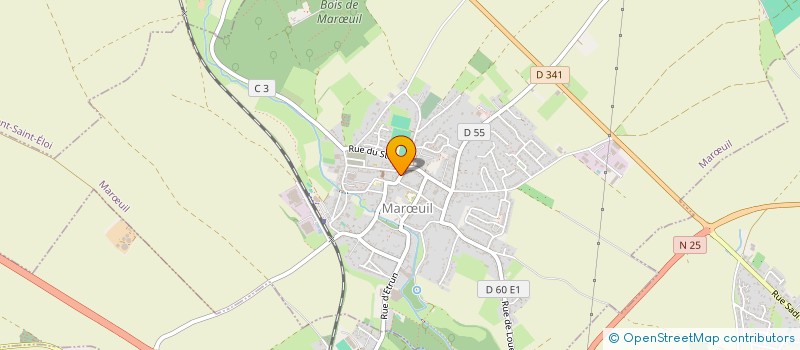 localisation de l'entreprise SCI CLEMENTINE  MARUIL