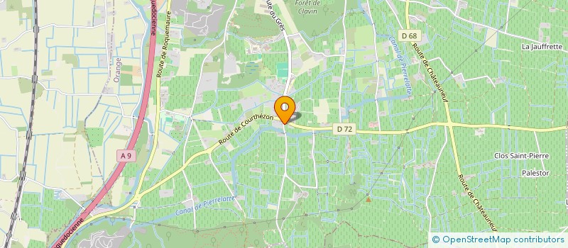 localisation de l'entreprise SCI CLEMENTINE  ORANGE