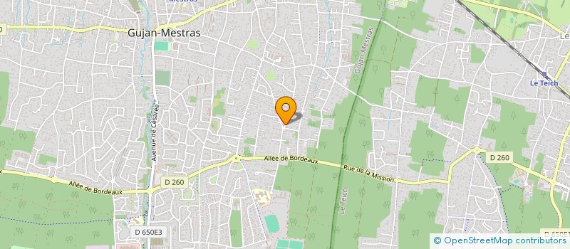 localisation de l'entreprise SCI CLEMENTINE IMMOBILIER à GUJAN-MESTRAS