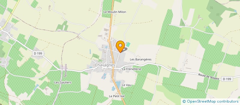 localisation de l'entreprise SCI CLEMGE  TERRANJOU