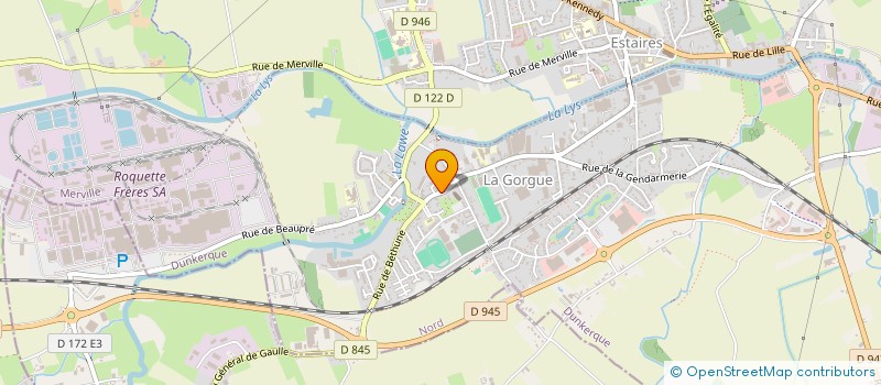 localisation de l'entreprise SCI CLEMIC à LA GORGUE