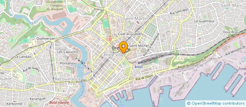 localisation de l'entreprise SCI CLEMINJU  BREST