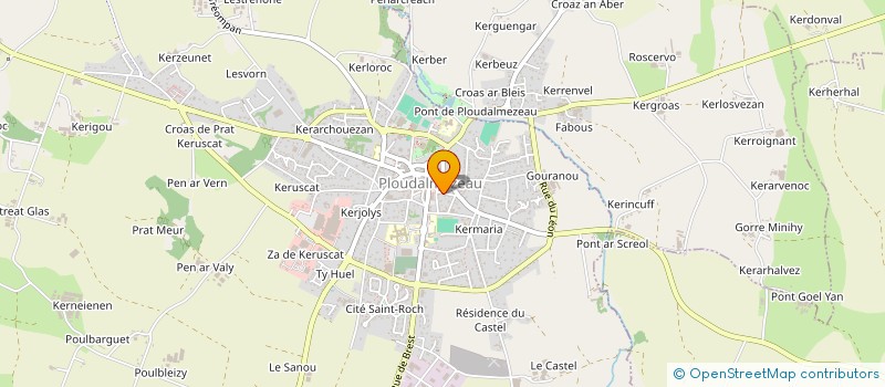 localisation de l'entreprise SCI CLEMLIO  PLOUDALMEZEAU