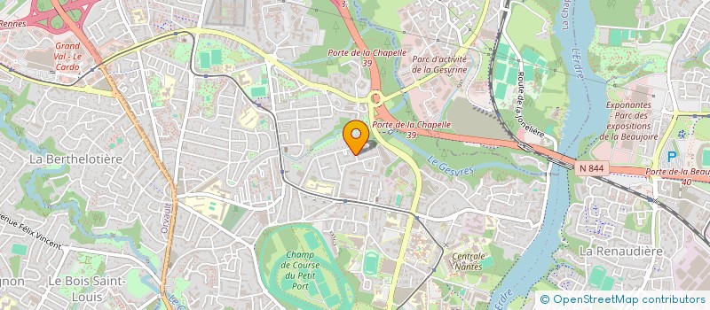 localisation de l'entreprise SCI CLEMM  NANTES