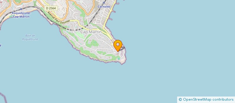 localisation de l'entreprise SCI CLEMMA à ROQUEBRUNE-CAP-MARTIN