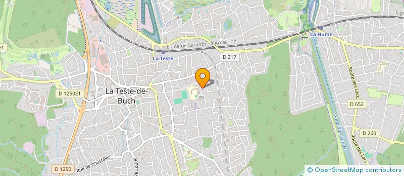localisation de l'entreprise SCI CLEMTHOM à LA TESTE-DE-BUCH