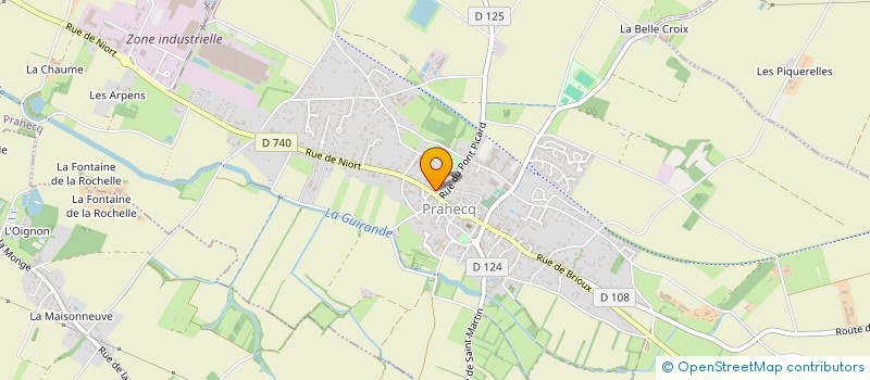 localisation de l'entreprise SCI CLENET MECHIN  PRAHECQ