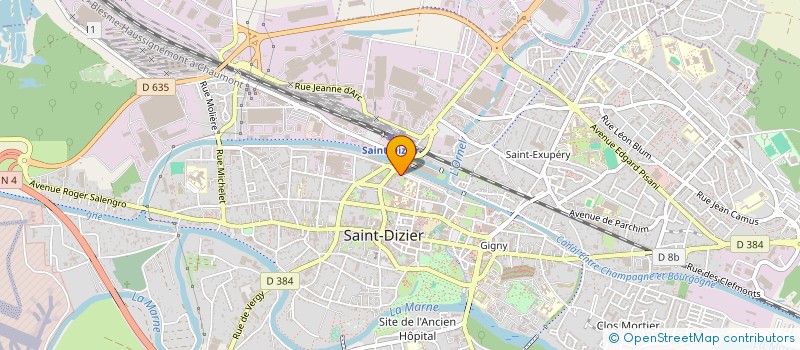 localisation de l'entreprise SCI CLENIE à SAINT-DIZIER