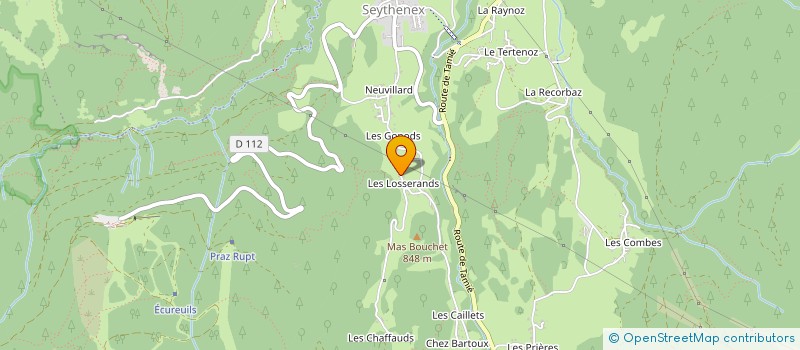 localisation de l'entreprise SCI CLENRGIE  FAVERGES-SEYTHENEX