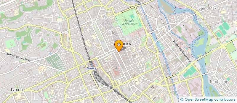 localisation de l'entreprise SCI CLEO  NANCY
