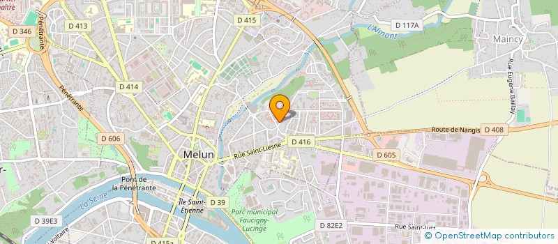 localisation de l'entreprise SCI CLEO à MELUN