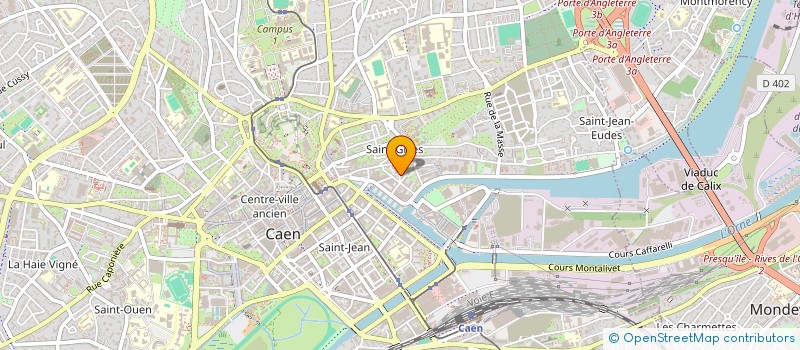 localisation de l'entreprise SCI CLEOL  CAEN