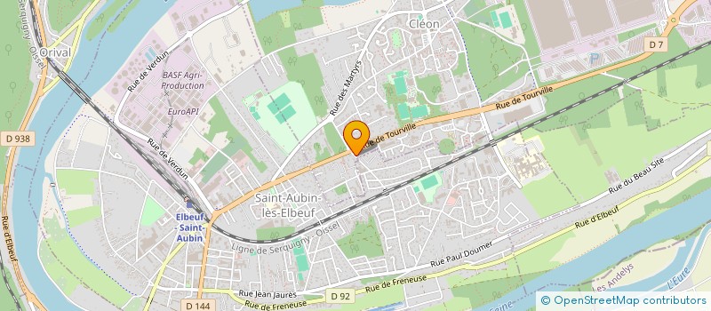 localisation de l'entreprise SCI CLEON 401  CLEON